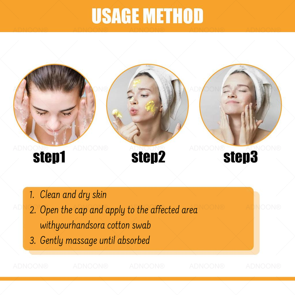 ADNOON® 7 Day Quick Skin Repair Cream-Relieves Scars, Acne, Burns, Rashes, Wrinkles & More