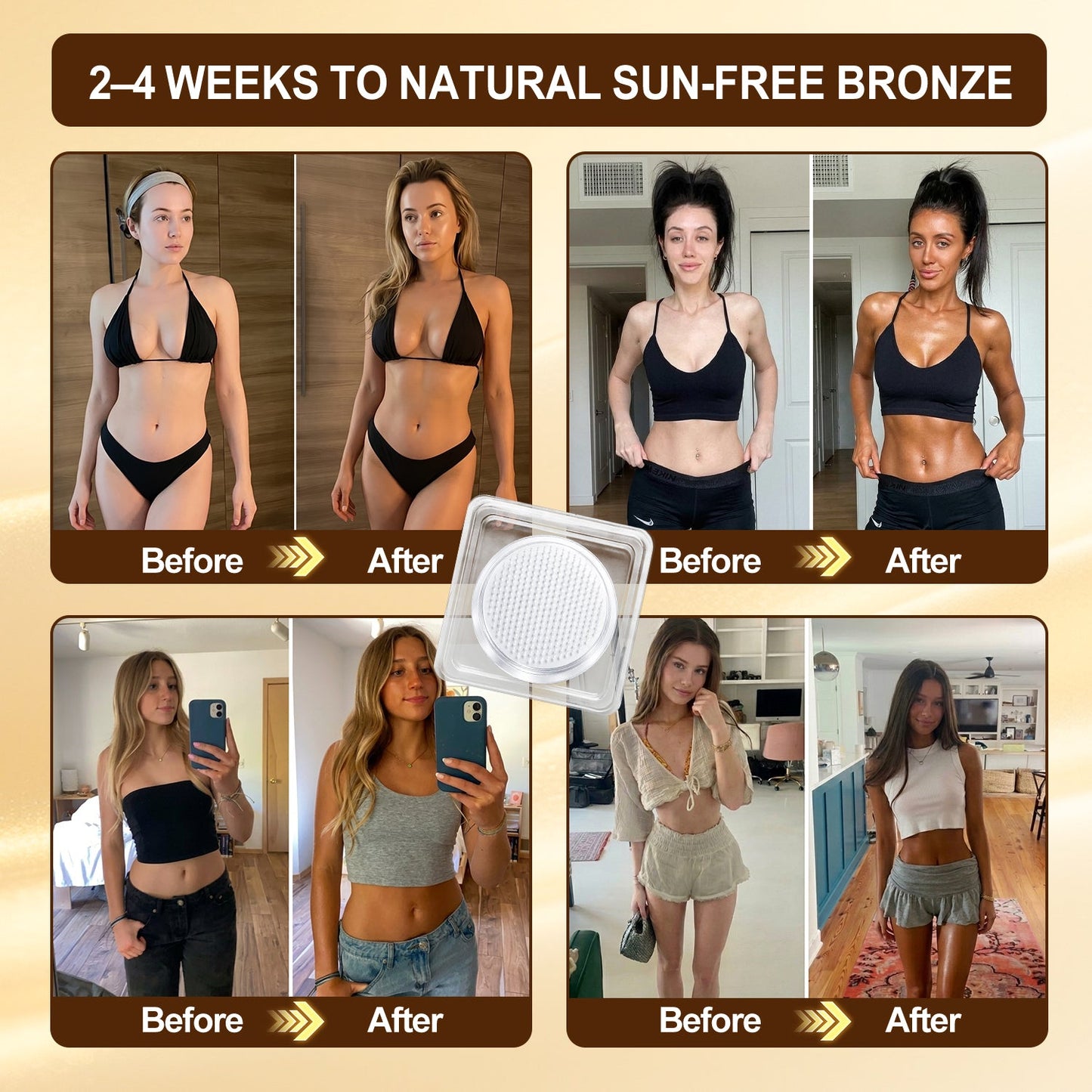𝐇𝐢𝐬𝐤𝐢𝐧® 𝐒𝐮𝐧𝐥𝐞𝐬𝐬 𝐁𝐫𝐨𝐧𝐳𝐞 𝐌𝐢𝐜𝐫𝐨𝐧𝐞𝐞𝐝𝐥𝐞 𝐏𝐚𝐭𝐜𝐡