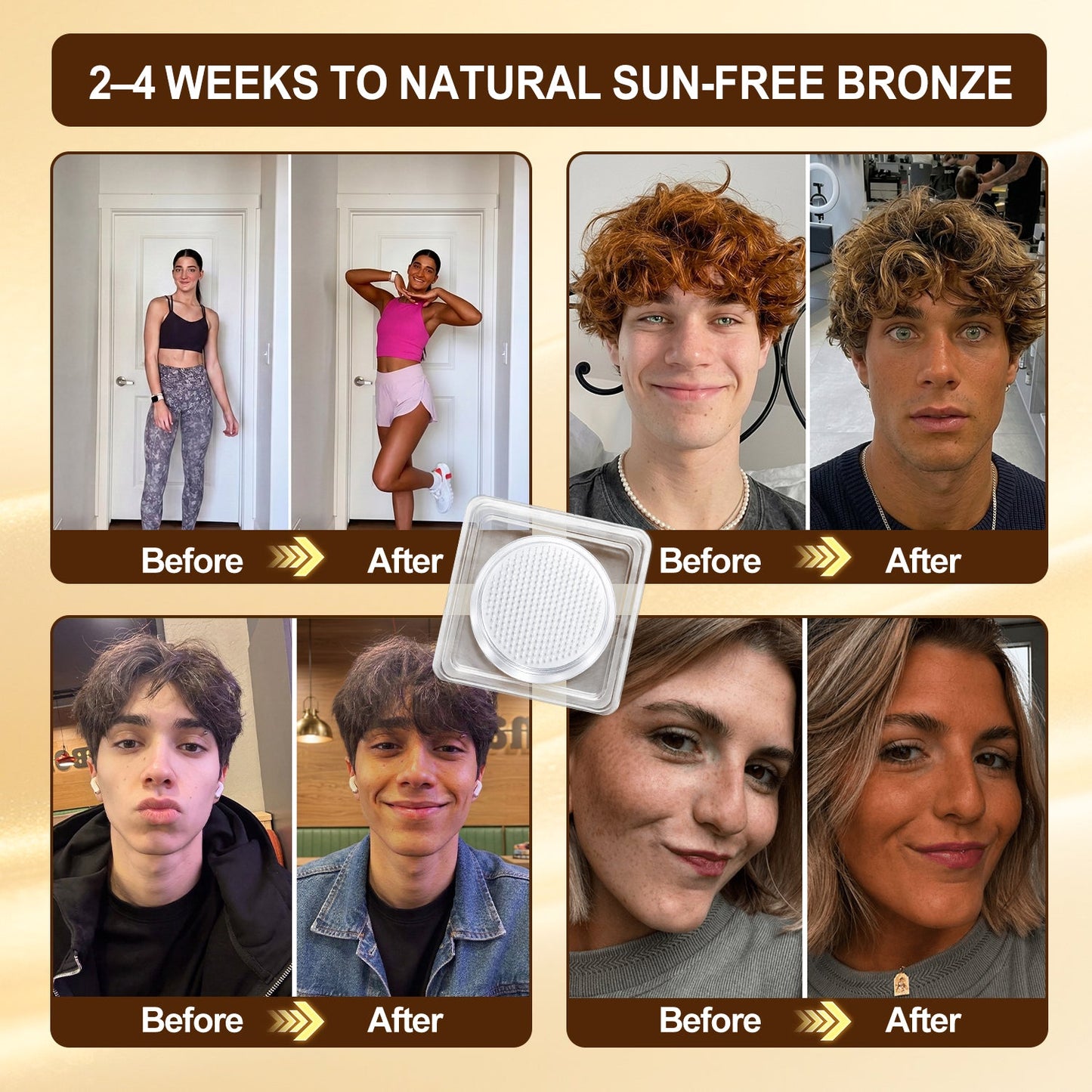 𝐇𝐢𝐬𝐤𝐢𝐧® 𝐒𝐮𝐧𝐥𝐞𝐬𝐬 𝐁𝐫𝐨𝐧𝐳𝐞 𝐌𝐢𝐜𝐫𝐨𝐧𝐞𝐞𝐝𝐥𝐞 𝐏𝐚𝐭𝐜𝐡