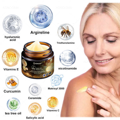 ADNOON® 7 Day Quick Skin Repair Cream-Relieves Scars, Acne, Burns, Rashes, Wrinkles & More